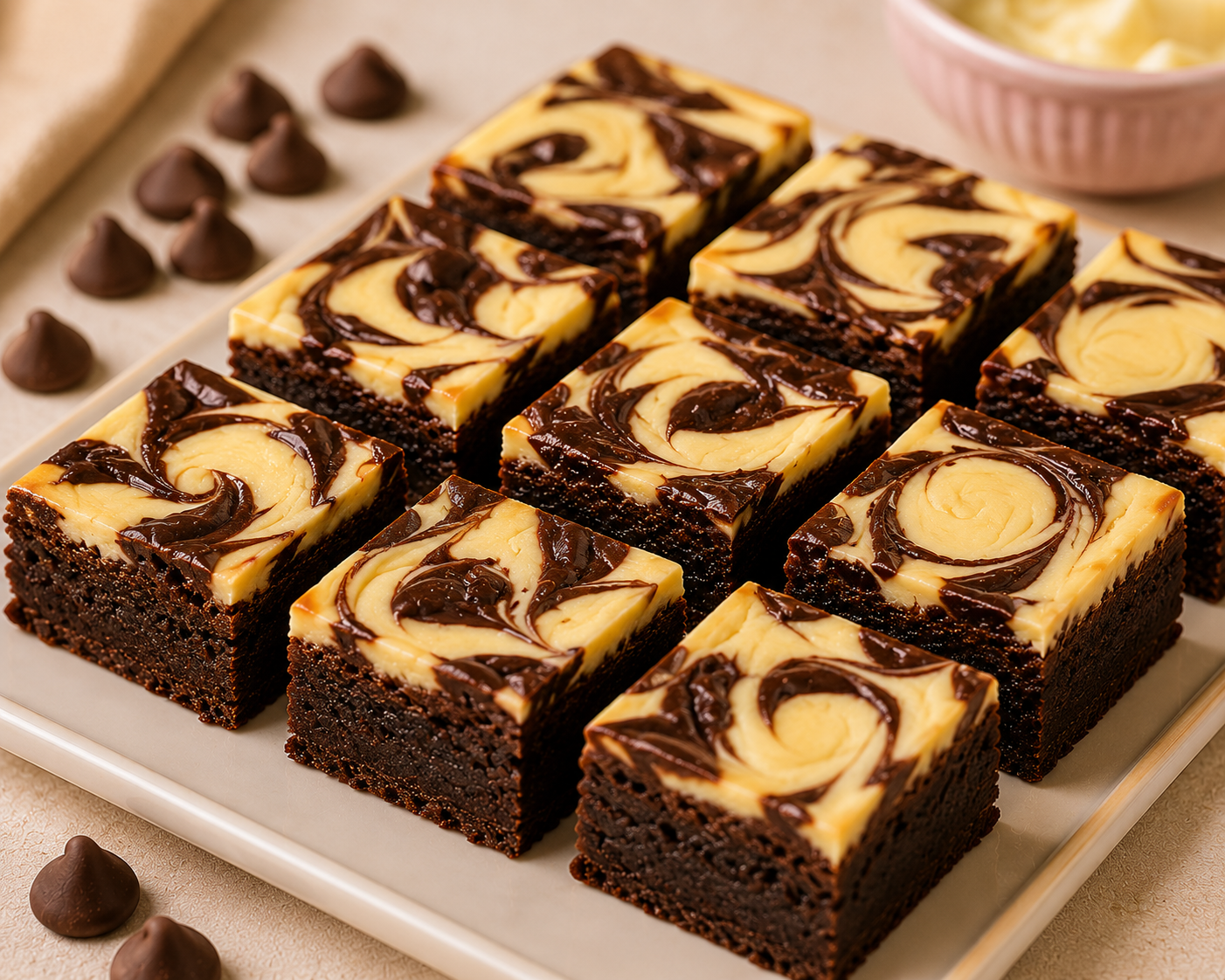 Cadbury Cheesecake Brownies